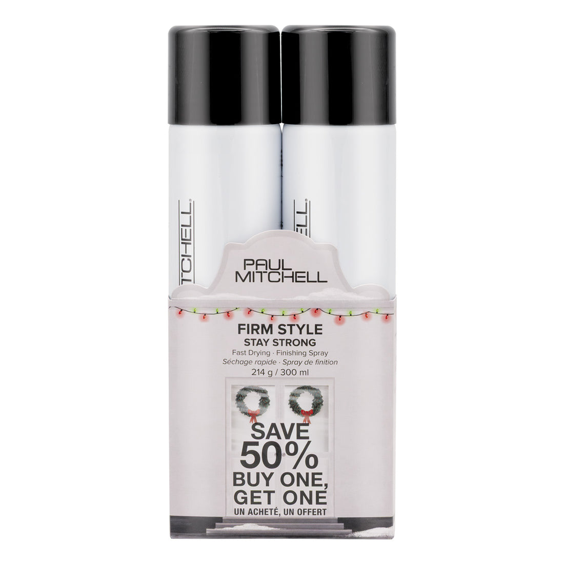 Holiday 2025 - Paul Mitchell Firm Style Stay Strong Duo