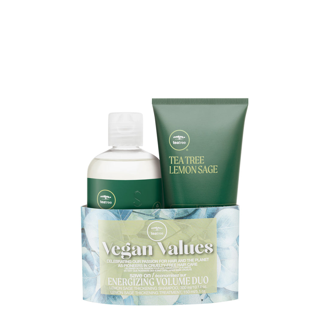 Vegan Values - Tea Tree - Energizing Volume Duo
