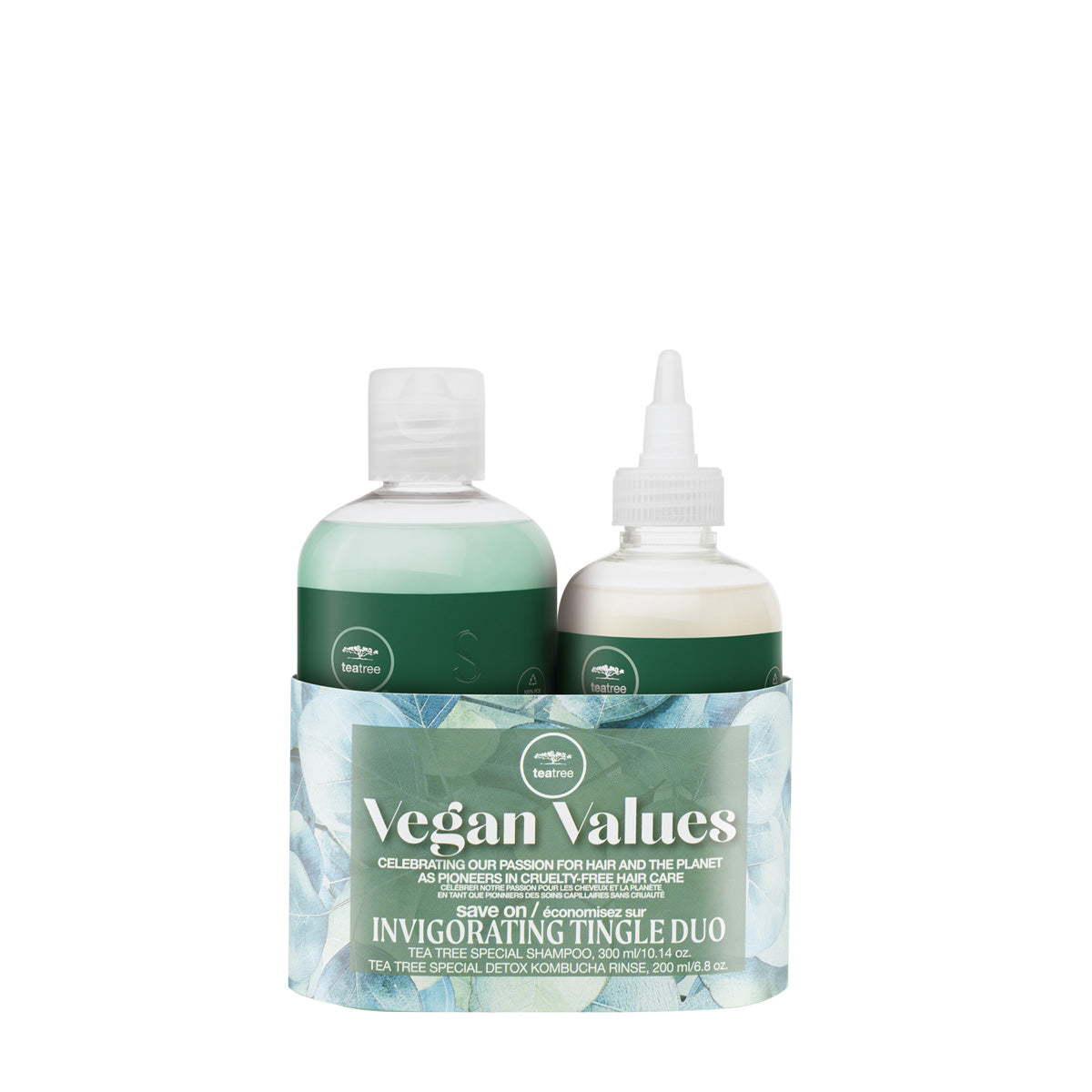 Vegan Values - Tea Tree - Invigorating Tingle Duo