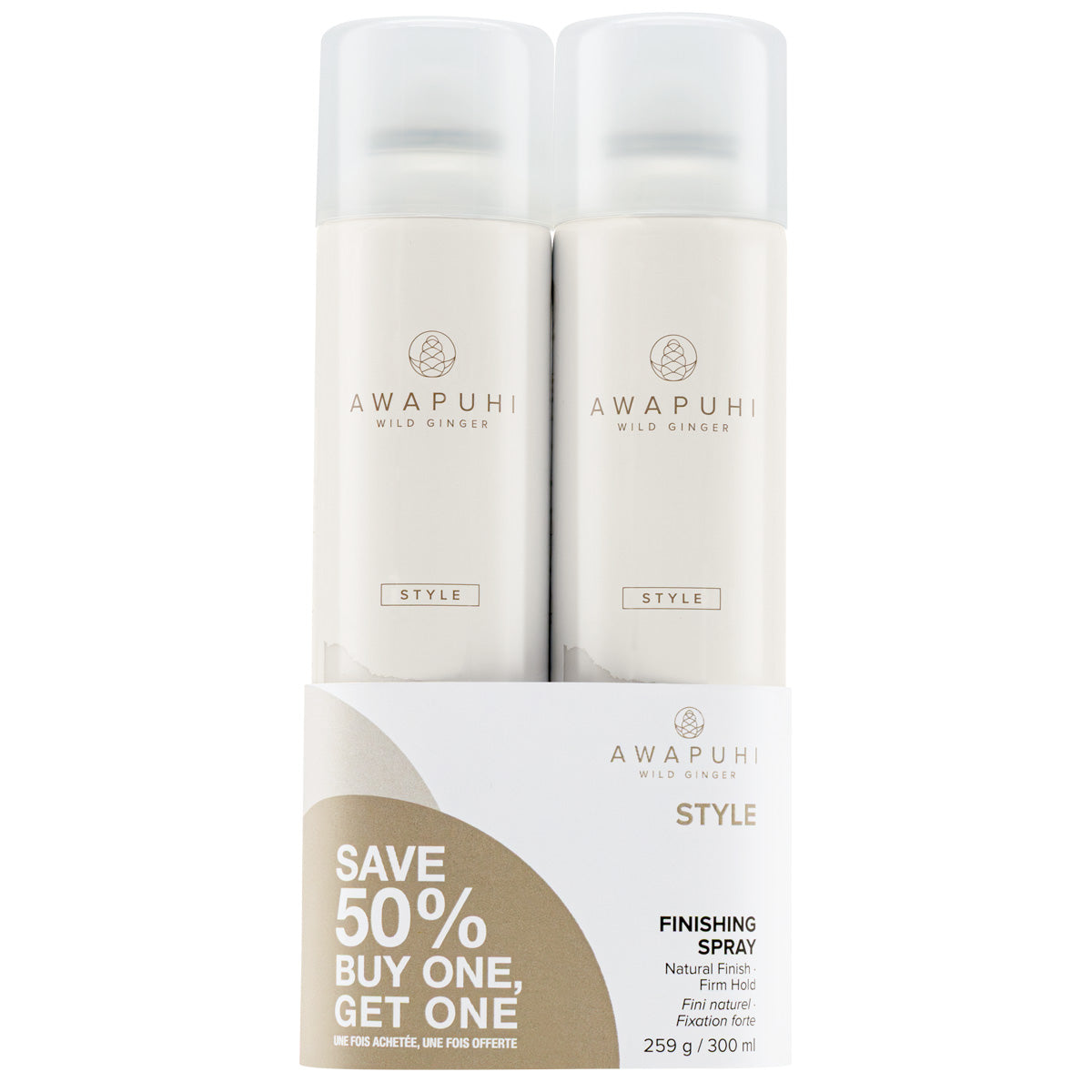 Your Style Your Story - Awapuhi Wild Ginger Finishing Spray Duo