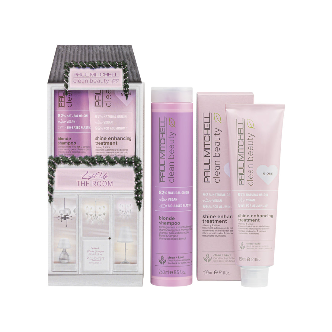 Holiday 2025 - Clean Beauty Shiny Blonde Gift Set