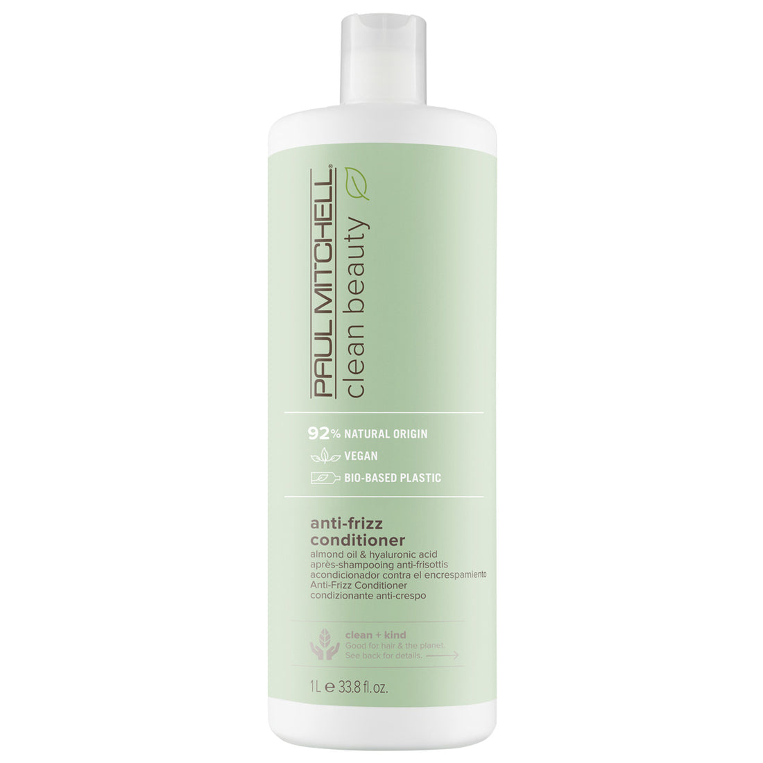 CLEAN BEAUTY Smooth Anti-Frizz Conditioner da 1000 ml - Paul Mitchell