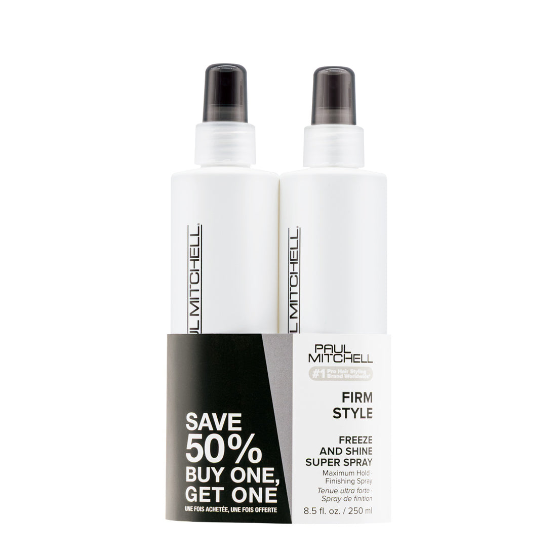 Your Style Your Story - Paul Mitchell - Firm Style Freeze and Shine Super Spray Duo