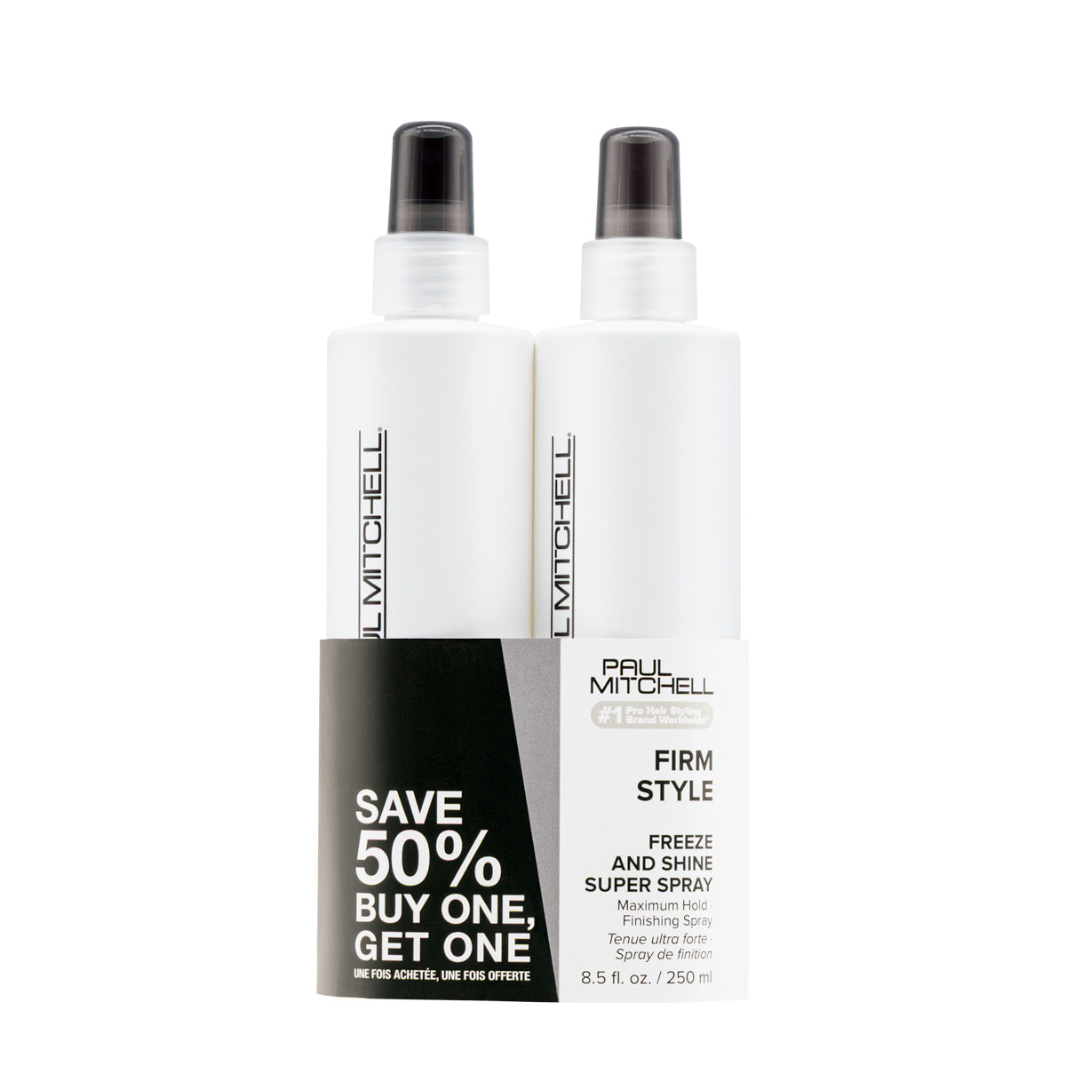 Your Style Your Story - Paul Mitchell - Firm Style Freeze and Shine Super Spray Duo