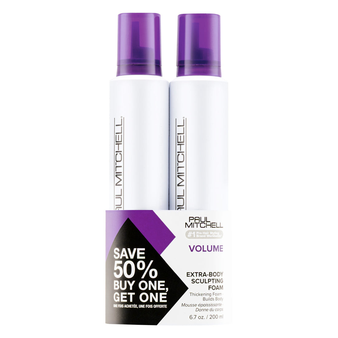 Your Style Your Story - Paul Mitchell - Extra-Body Sculpting Foam Duo