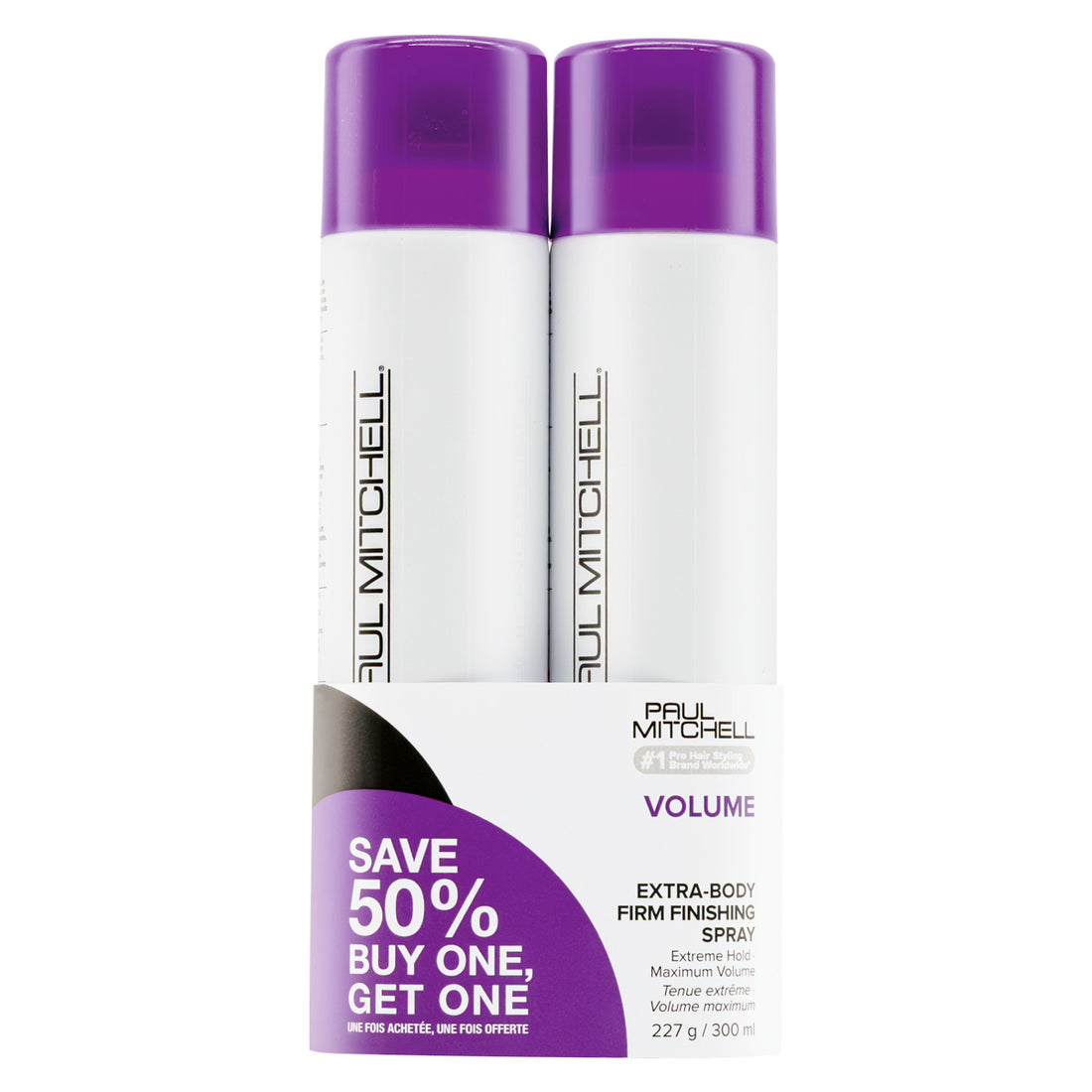 Your Style Your Story - Paul Mitchell - Extra-Body Firm Finishing Spray Duo