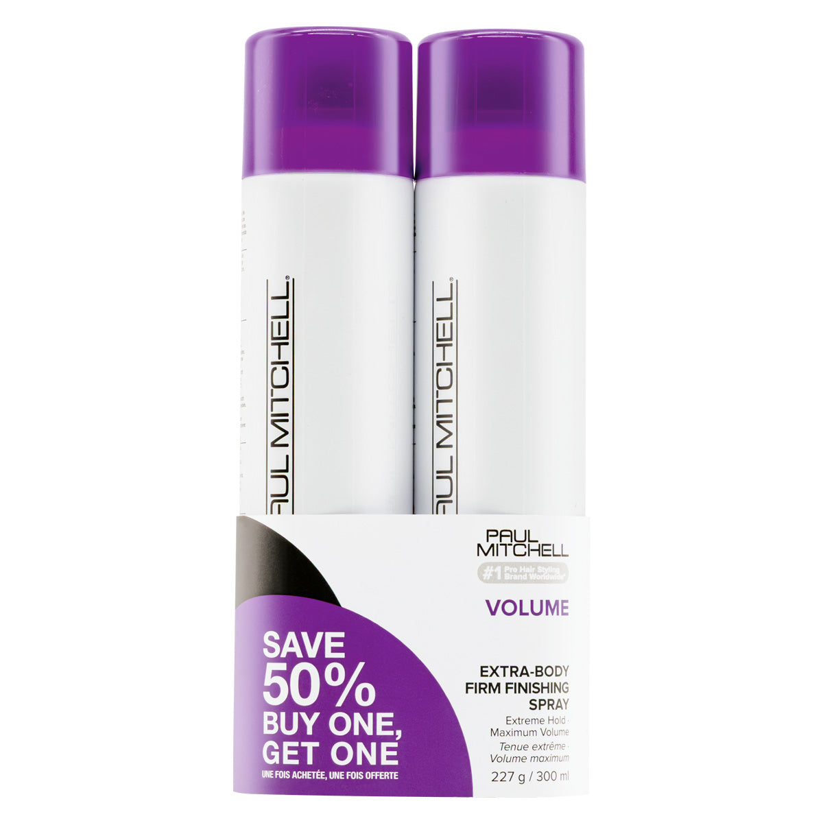 Your Style Your Story - Paul Mitchell - Extra-Body Firm Finishing Spray Duo