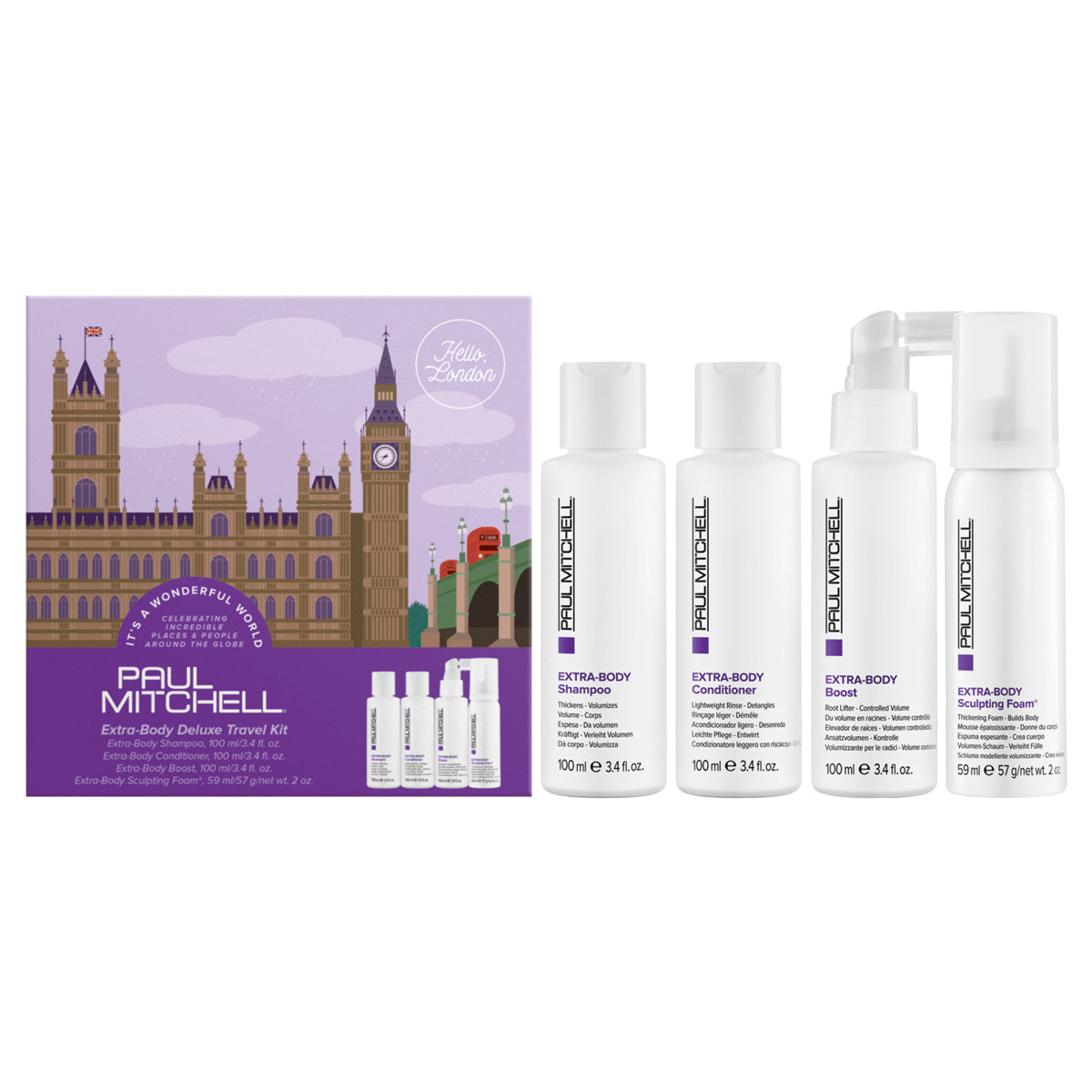 Paul Mitchell - Extra-Body Deluxe Travel Kit